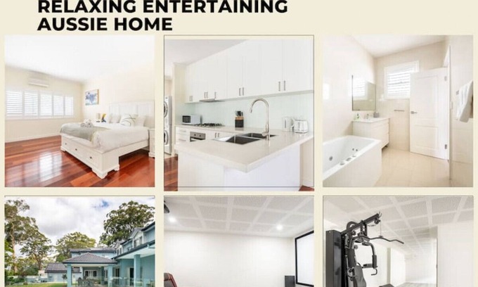Killara Casa | Pool*Spa*Home Theatre*Gym*4 Bedroom 4 Bathroom House