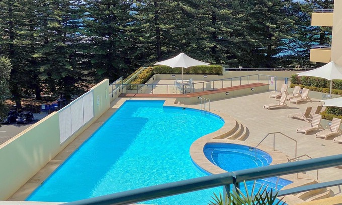 Cronulla Apartamento | Pool View, Lift Access 509, Opposite North Cronulla Beach