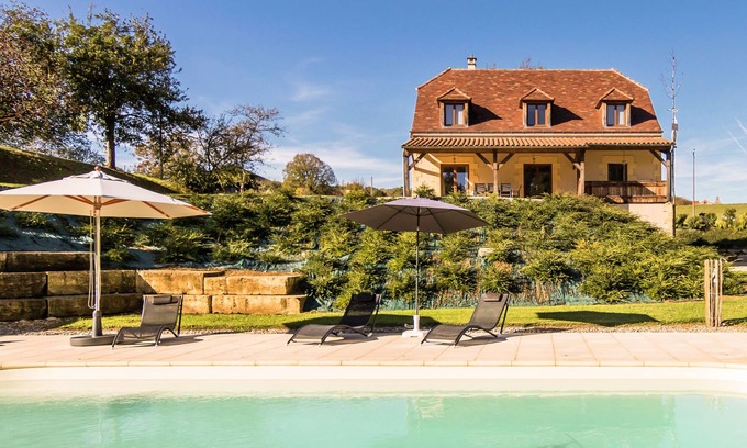 Montignac Villa | Villa de lujo junto a la piscina en Montignac