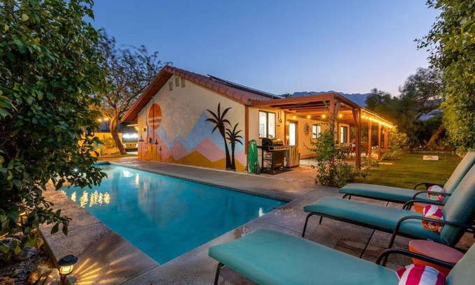 Desert Park Estates Casa | Poolside Palm Springs Paradise
