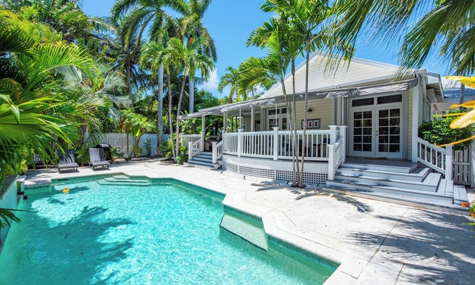 Midtown Casa | Poolside Paradise | Historic Charm, Heated Pool, & Midtown Key West Living!