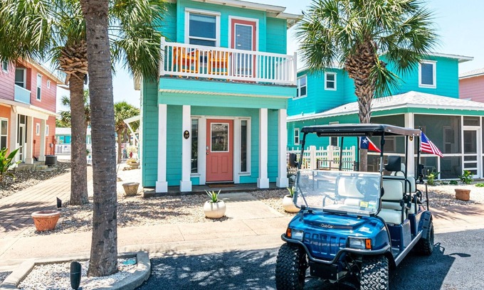 Safe Harbor Casa | Popular Village Walk Cottage in Golf Cart Zone W/Pool Mins to Beach
