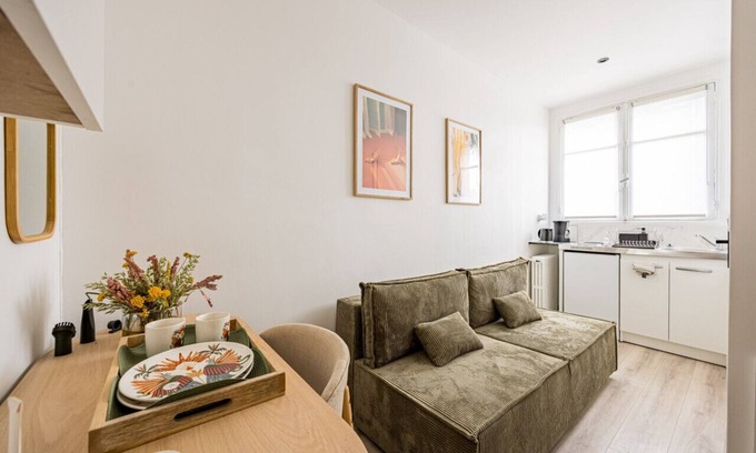 Porte-Dauphine Apartamento | Porte Dauphine - Studio-Cozy-Paris16