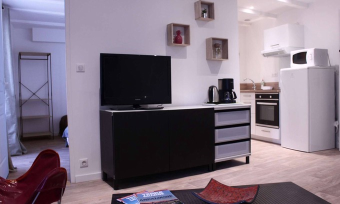 Guerande Apartamento | Porte Saint Michel - 1 Chambre - 35m² - Maximum 5 Personnes