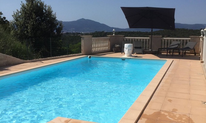 Albitreccia Apartamento | PORTICCIO T2 68 M², air-conditioned, garden level, swimming pool, 120 m2 terrace, 4*.