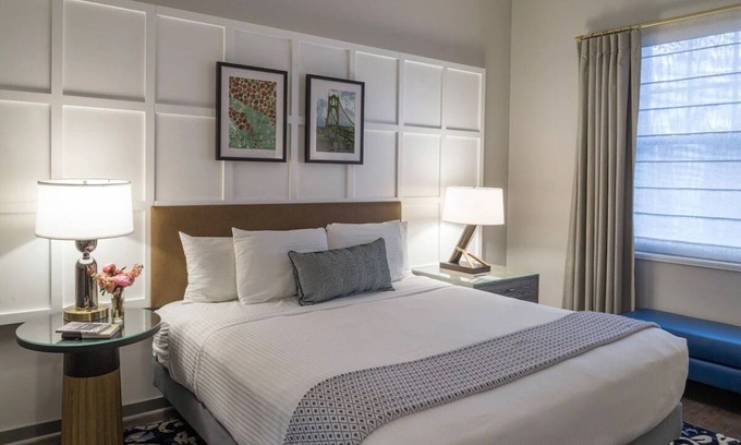 Downtown Portland Hotel | Portland Charm: Cultural District Gem with Comfy Units & Fitness Center