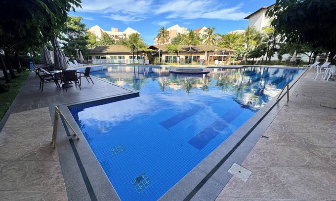 Porto das Dunas Apartamento | Porto Beach Conforto e Lazer a 200m do B Park