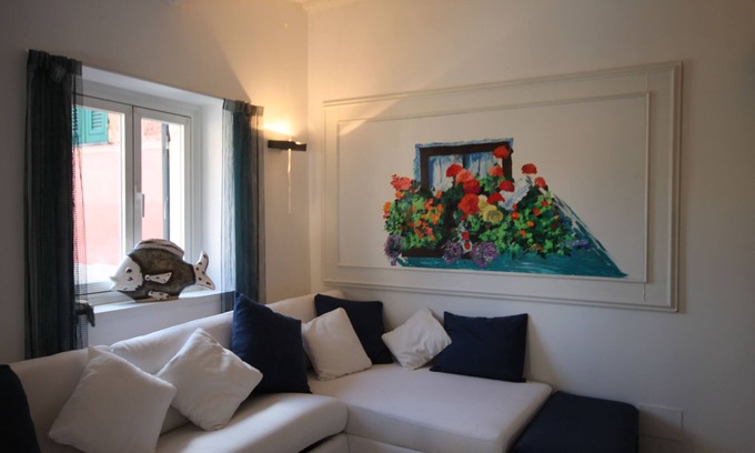 Portofino Apartamento | Portofino's Cozy Terrace Wi-fi A/C