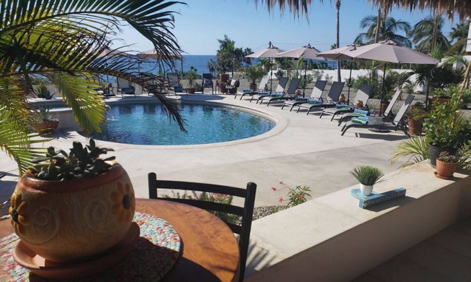 San José del Cabo Casa | Poseidons Cove Private Home Pool Hot tub, outdoor kitchen and bar, Los Cabo