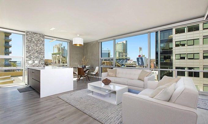 East Village Condominio | Condominio Post Modern Luxury Ball Park, East Village, Centro de San Diego, Gaslamp