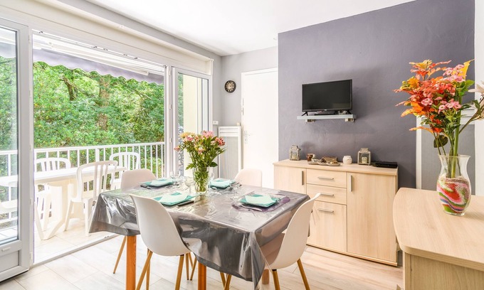 Le Moulleau Apartamento | Pot de Résine - Appartement à 500m de la plage