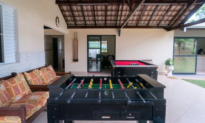 Socorro Casa | Pousada só pra mim com 4 Suítes , Lago, Piscina, Campinho Pomar, Sky, Wifi,