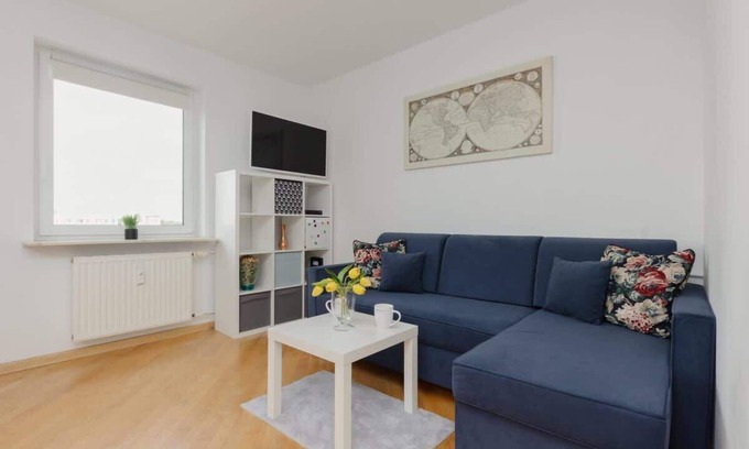 Bemowo Apartamento | Powstańców Śląskich 63 | Nice Apartment | Balcony