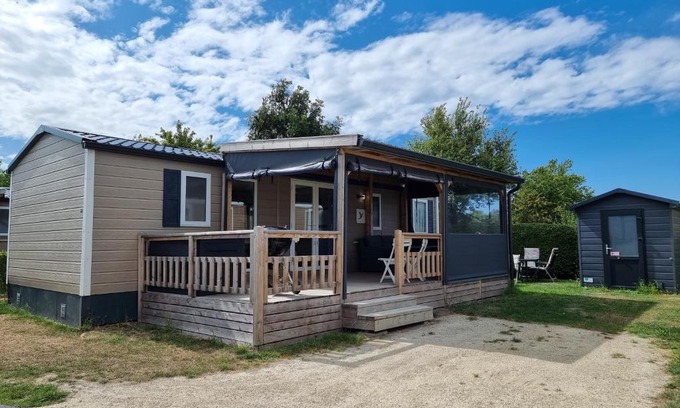 Oostkapelle Chalet De Esquí | Prachtig chalet OK50 D12 op familiecamping