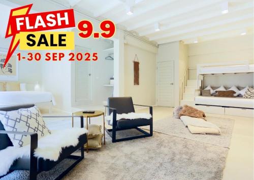 Ploenchit Apartamento | prani A Ploenchit 4BR Penthouse 1MIN to BTS