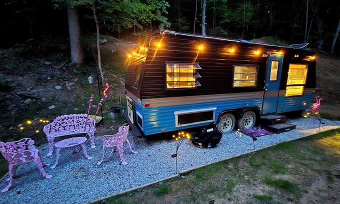 Coal Fork Casa | Hodge Spot Camper on Prayer Mountain-Off Grid Farm