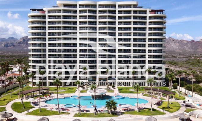 San Carlos Condominio | Premier Playa Blanca Condo 503: 2BR, 2BA Beachfront, Ocean Views, Hotel Services