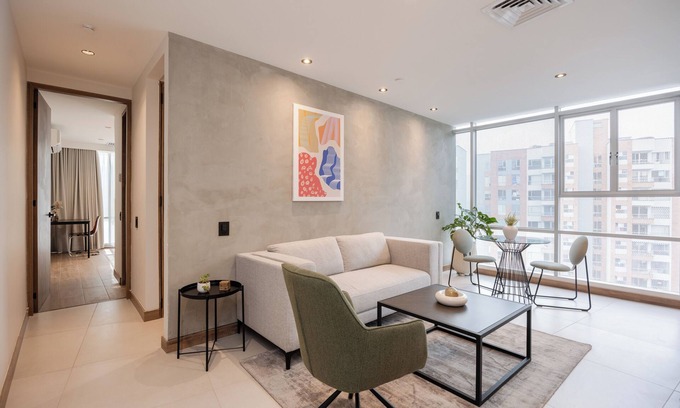 San Diego Apartamento | Premium 1BR Apt with Jacuzzi & A/C in El Poblado