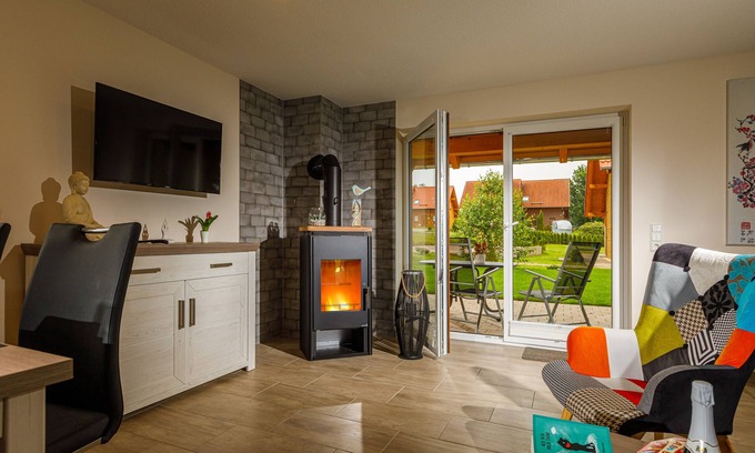 Oberharz am Brocken Casa | Casa-Baño Privado-Vista al campo