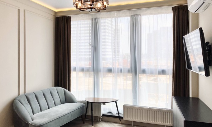 Oktyabrsky District Apartamento | Premium studio in the smart complex "Minsk World"