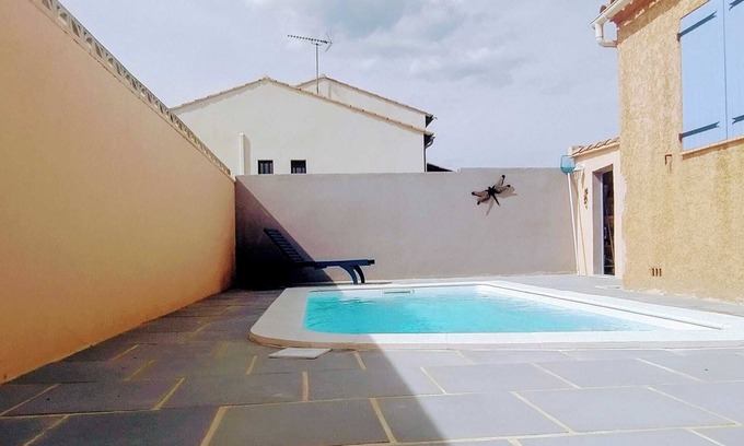 Uzes Cabaña | preservado y arbolado, la naturaleza y el Zen de esta villa con piscina segura