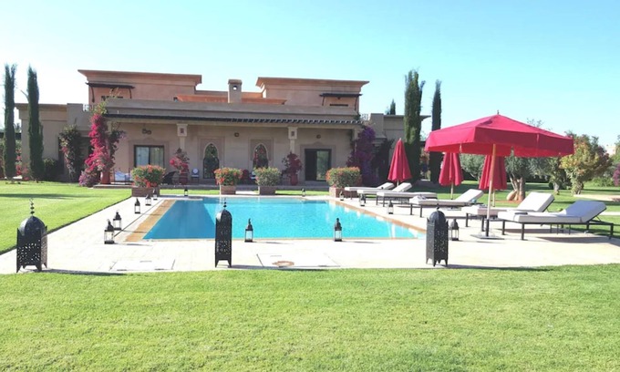 El Aggada Villa | PRESTIGIOUS VILLA ONLY 17 KMS FROM MARRAKECH GUARDED DAY AND NIGHT