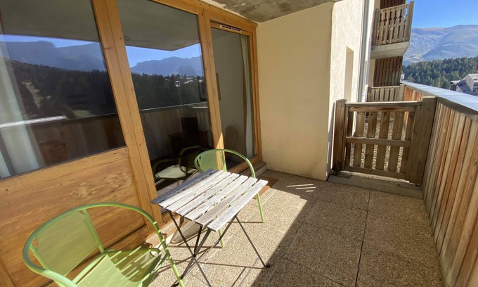 Saint-Etienne-en-Devoluy Apartamento | Pretty 35 m² at the foot of the ski slopes