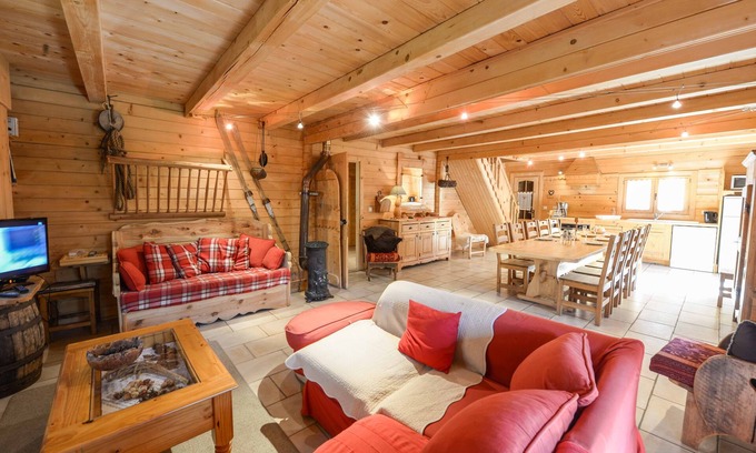 Le Bourg-d'Oisans Chalet De Esquí | bonito chalet, totalmente equipado, sauna, 5 habitaciones, muy amplio, jardín,
