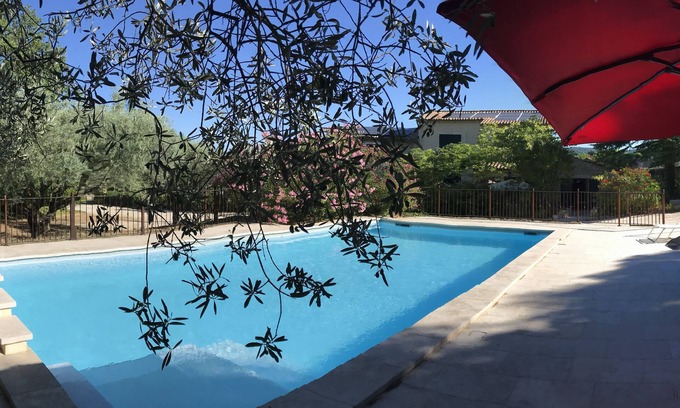 Saint Michel d'Euzet Otro | Pretty Mas provençal, private pool, Airco, 5bed (10p), 3bath, Boulodrome, Hammock.