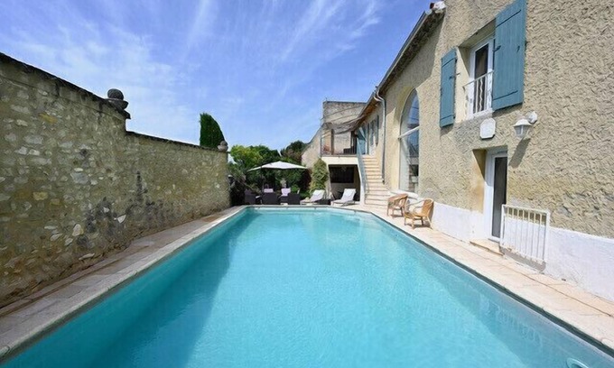 Chateauneuf-de-Gadagne Casa | Priorato del XIII, Provenza, Lubéron, Piscina, Aire acondicionado