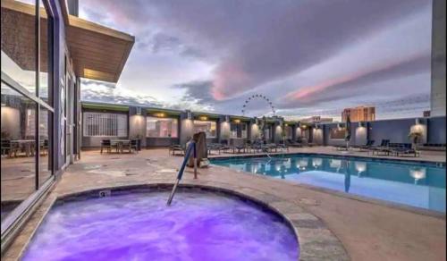 Las Vegas Apartamento | Princess Suite * Platinum Hotel with balcony Strip VIEW