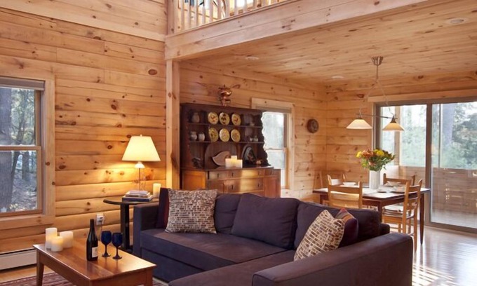 Bearsville Cabina | MARCA NUEVO Cabin cimas Acceder Bosque de pinos, 1. 5 millas a la ciudad!