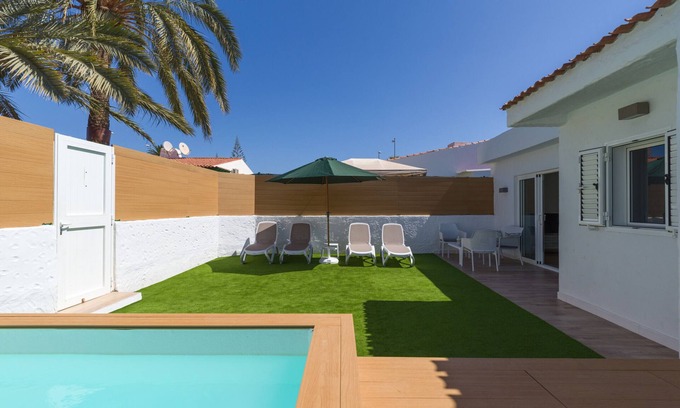 Playa del Inglés Chalet De Esquí | Piscina privada - Centro Playa del Inglés