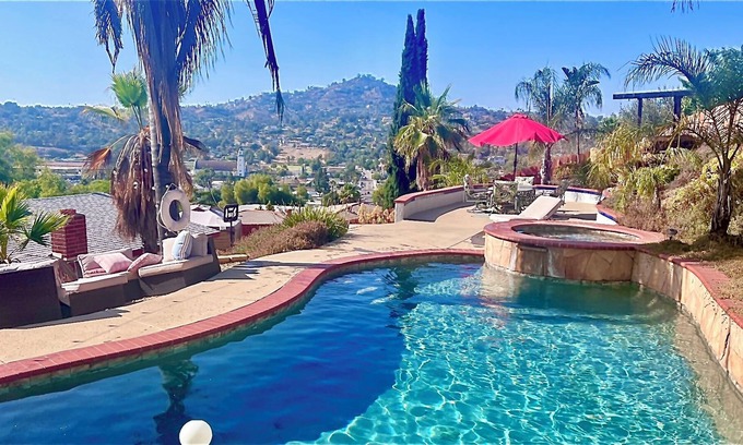 Spring Valley Casa | Private 2 Level Backyard Oasis Pool/Spa, and Mountain View’s
