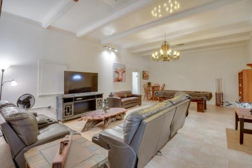 Bunnell Casa | Private 3-Acre Retreat with Game Room in Bunnell!