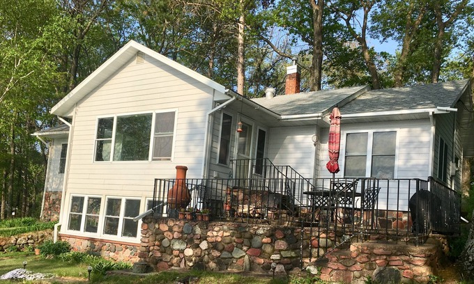 Spooner Cabina | Privado de 3 habitaciones en Spooner Lake