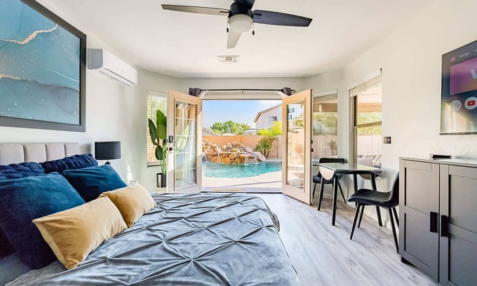 Avondale Casa | Private 3BR Oasis | Patio, Pool & Firepit