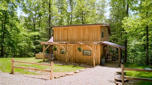 Helmsburg Casa | Private 4 acre waterfront cabin with Hot Tub