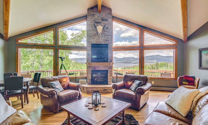 Indian Mountain Casa | Private 5 Acres w/ Mtn Views: Park County Cabin!