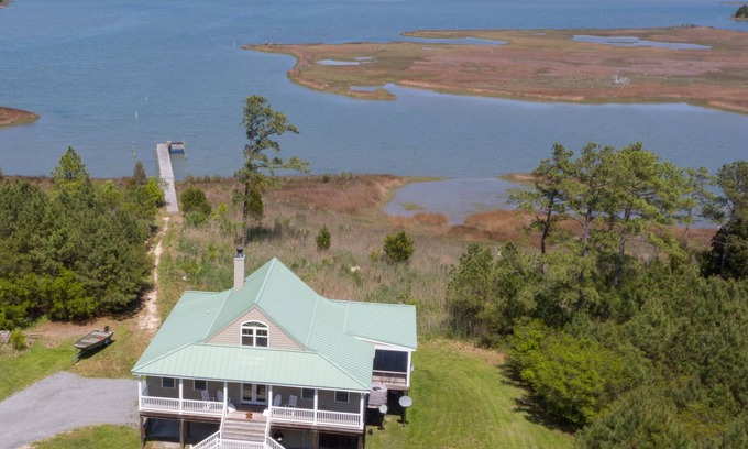 Port Haywood Casa | Retiro privado frente al mar en Winter Harbor Haven