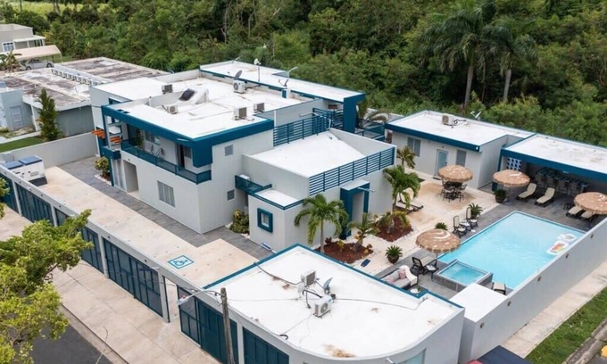 Dorado Pueblo Casa | Private 7 Villa/ 16 BR Complex with Pool & Jacuzzi