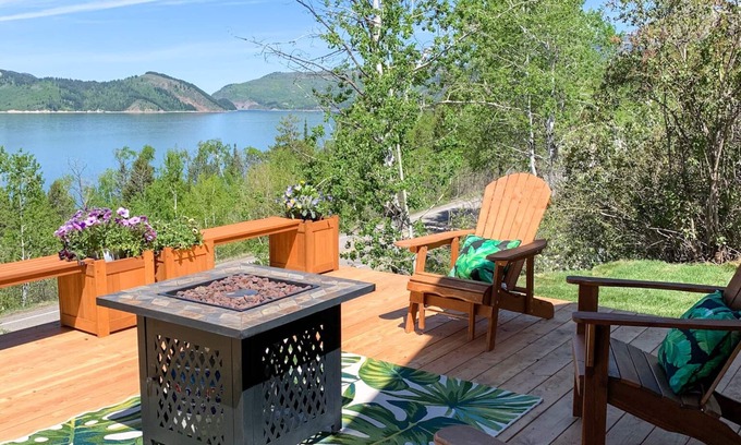 Irwin Cabina | Private 7acre Lake View Home 45 mins to Jackson Hole
