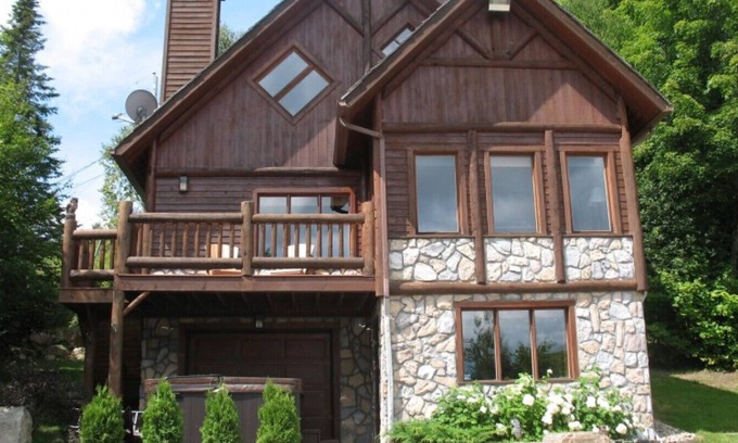 Saint-Faustin-Lac-Carre Cabaña | Privado todo el año hermoso chalet (L'Albatros) - Cerca de Golf y esquí