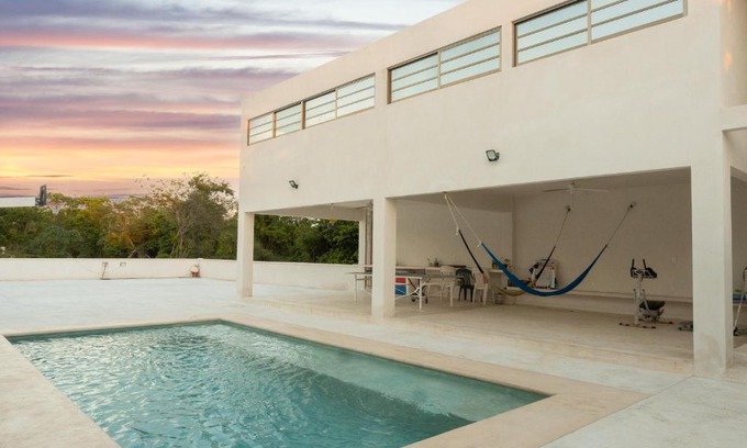 Alfredo V. Bonfil Apartamento | Private Apartment with 2Rooms, pool & picnic area