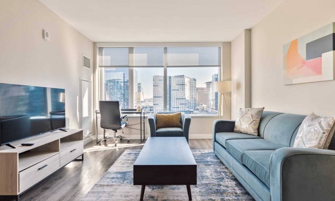Seaport District Apartamento | Private Apt Downtown Walk to Harbor