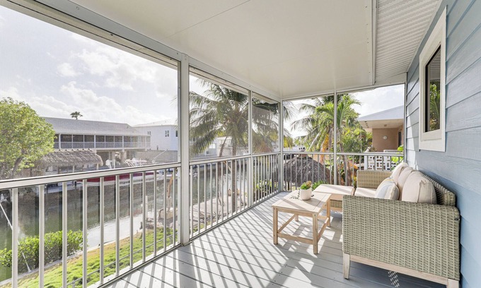 White Marlin Beach Casa | Private Beach Access: Islamorada Canal-Front Home
