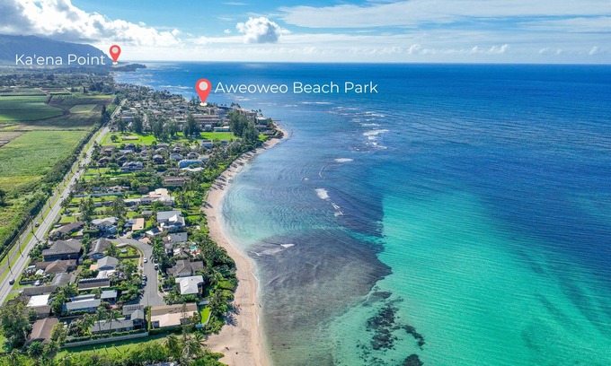Waialua Casa | Private Beach Front getaway on Oahu's North Shore