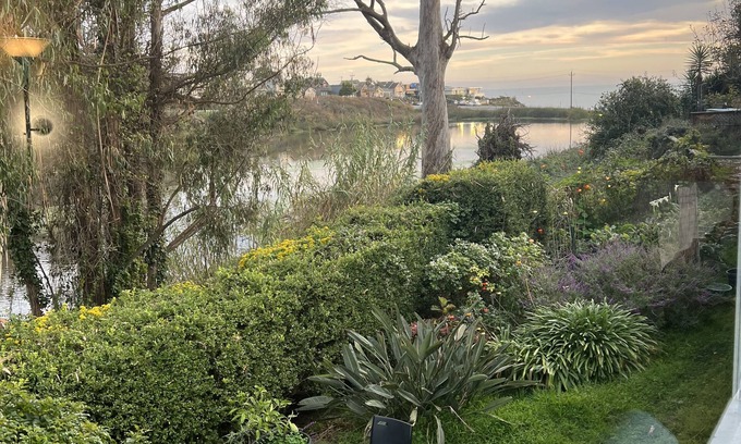 Eastside Santa Cruz Casa | Private Beach House with amazing views of Shwan Lake and Twin Lakes Beach
