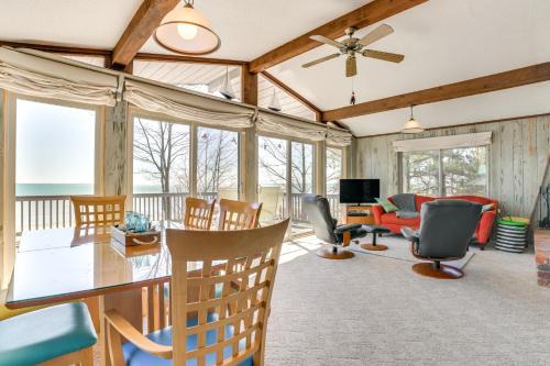 Greenbush Casa | Private Beach Waterfront Home on Lake Huron!