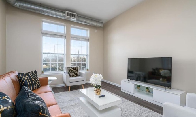 Downtown Indianapolis Apartamento | Private Bedroom Downtown INDY - Shared